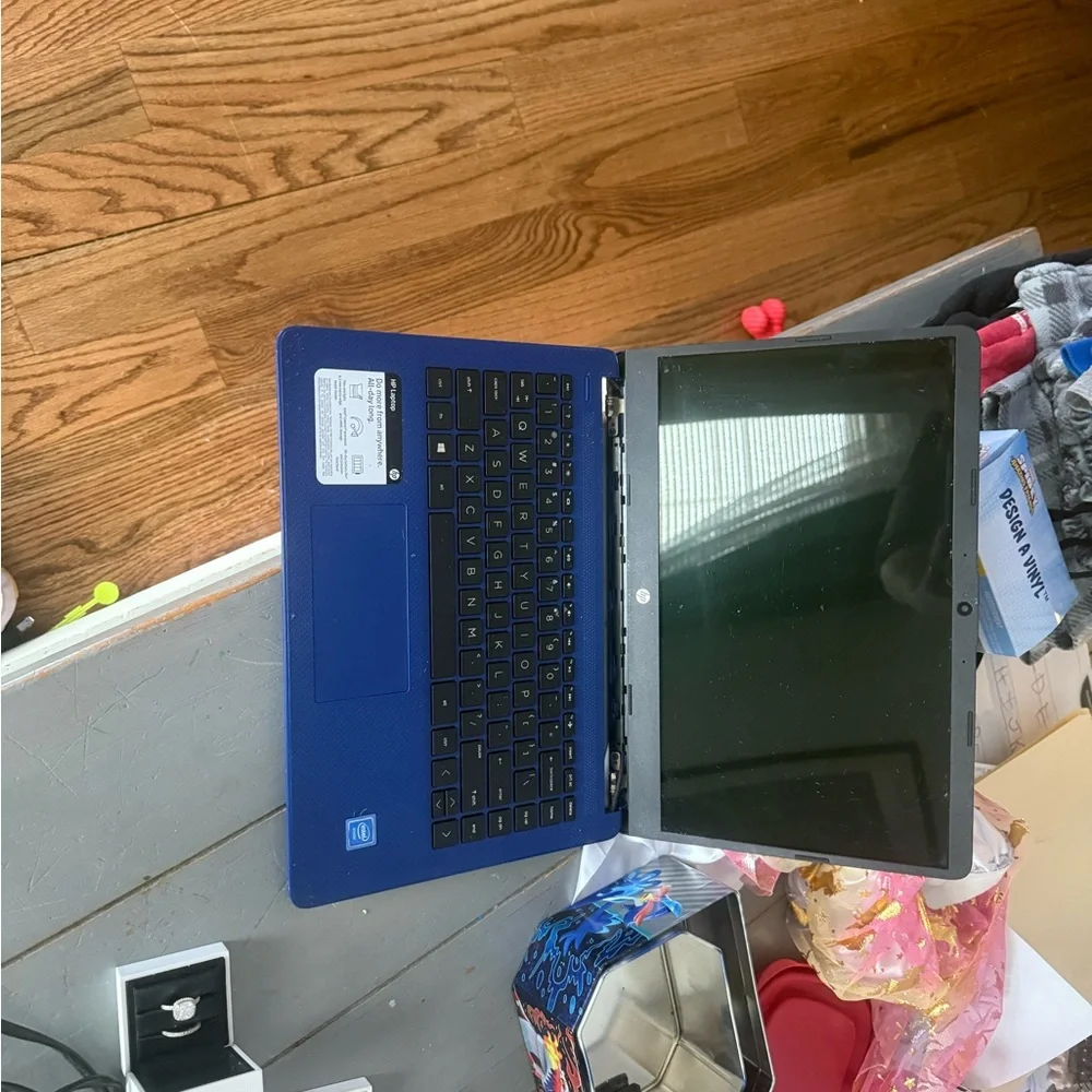 HP Blue Laptop